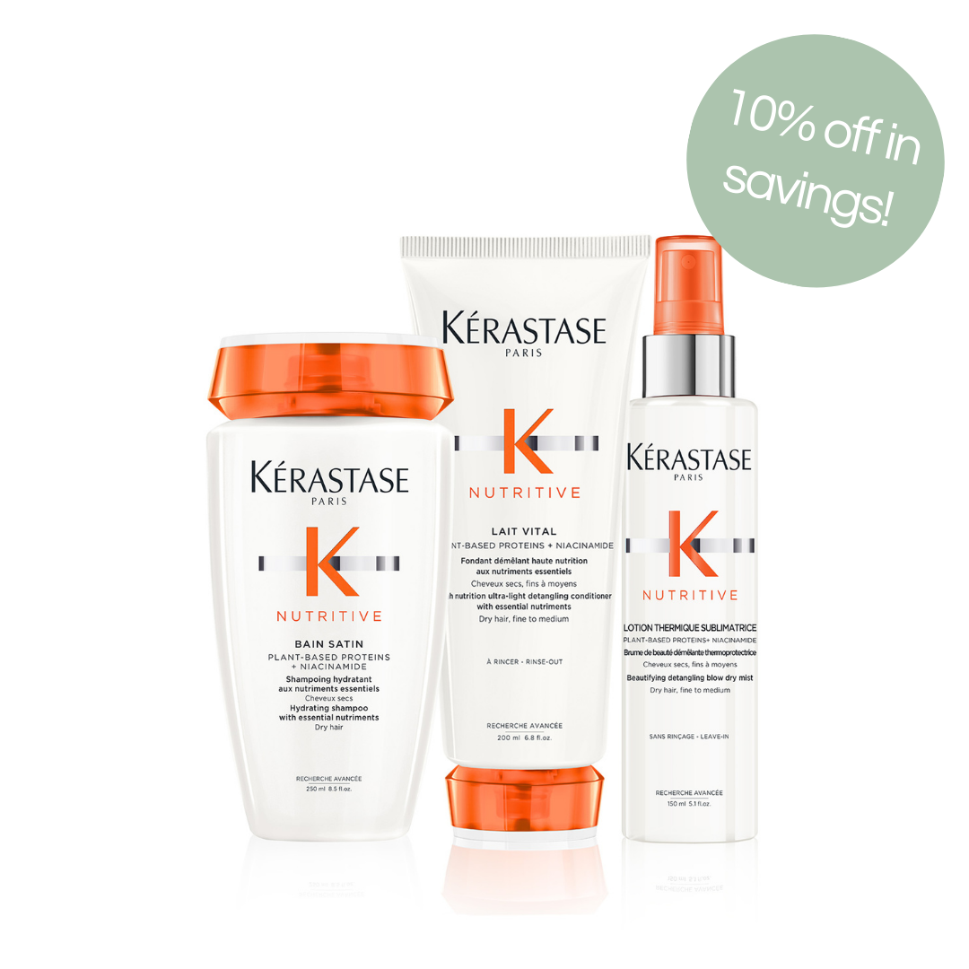 Kerastase - Nutritive Bain Satin Lotion Thermique Trio Bundle