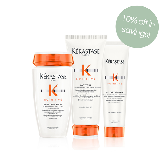 Kerastase - Nutritive Bain Satin Riche Nectar Thermique Trio Bundle