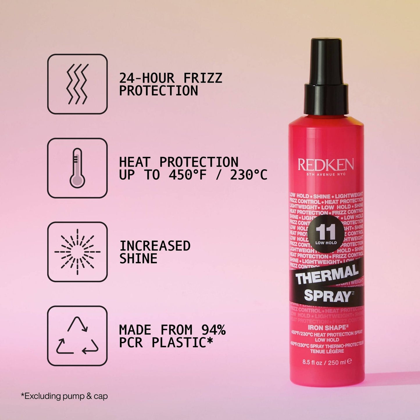 Redken - Thermal Spray 11 Low Hold