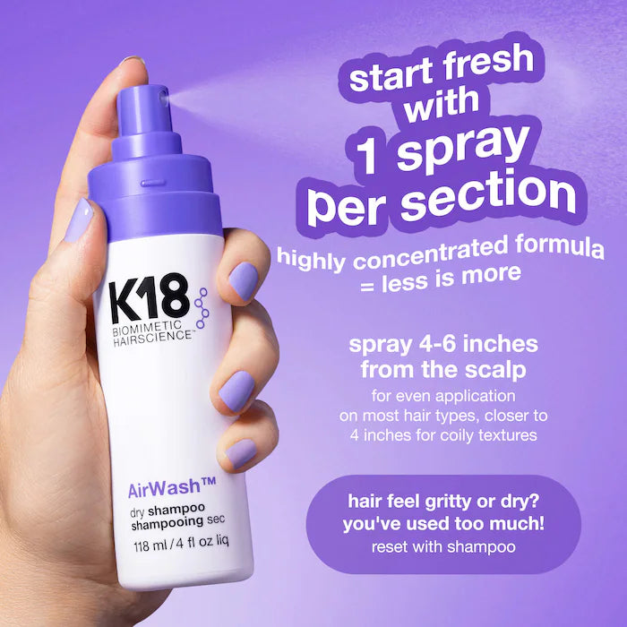 K18 - AirWash Dry Shampoo