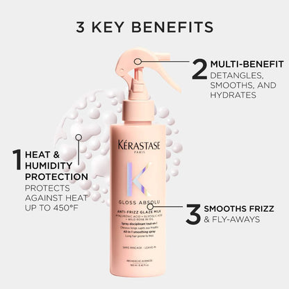 Kerastase - Gloss Absolu Anti-Frizz Glaze Milk All-In-1 Spray